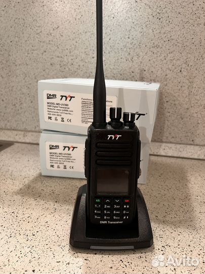Рация аналогово-цифровая TYT MD-UV390 DMR с GPS