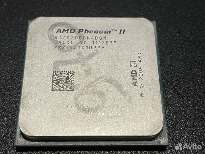 Процессор AMD Phenom II x4 970 black edition