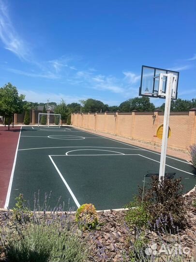 Бесшовное резиновое покрытие для площадок