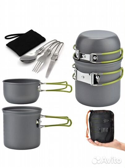 Походная посуда туристическая посуда