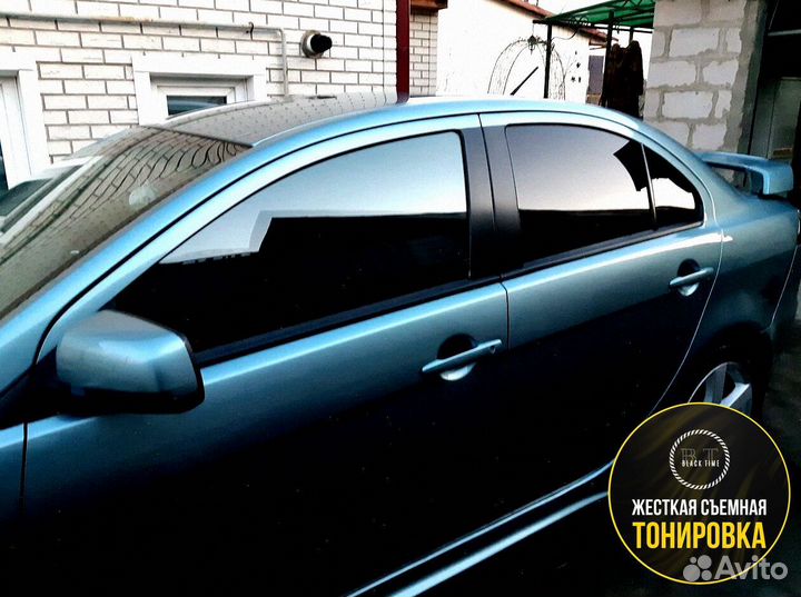 Съемная жесткая тонировка на статике