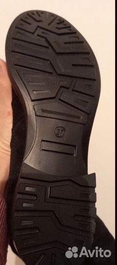 Зимние замшевые Сапоги