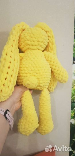 Мягкая игрушка заяц ручная работа