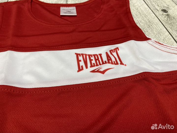 Майка боксерская Elite Everlast красная