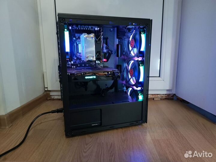 Игровой пк intel core i7 / rx 580 / 512 gb