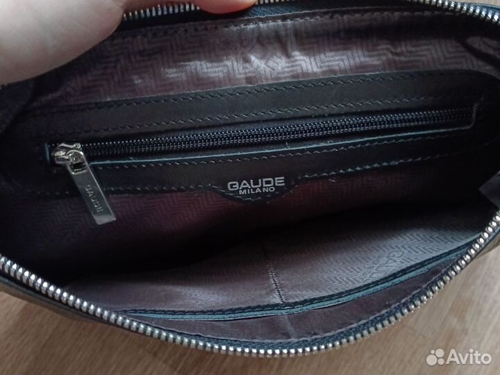 Сумка женская натуральная кожа через плечо gaude