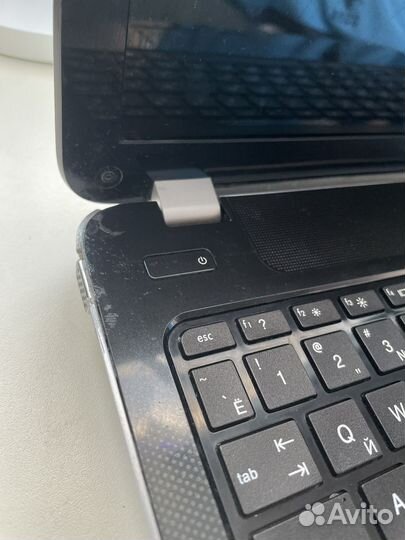Ноутбук hp на запчасти