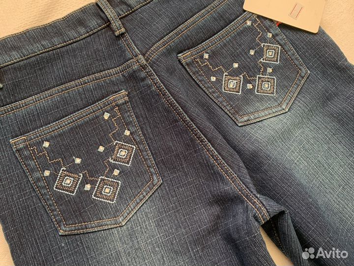 Джинсы винтаж утепленные