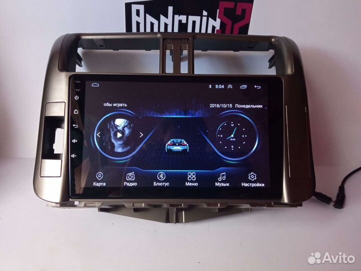 Магнитола Toyota land cruiser prado 150