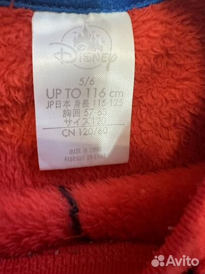 Флисовый костюм человек-паук