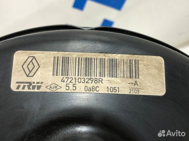 Вакуумный усилитель тормозов LADA xray 1.6 мт