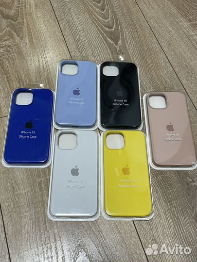 Чехол силиконовый на iPhone