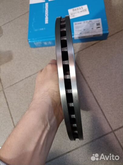 Диск тормозной передний Peugeot 308