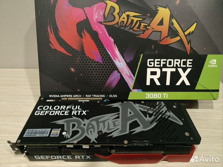 Видеокарта RTX 3080ti 12Gb Colorful Battle Ax