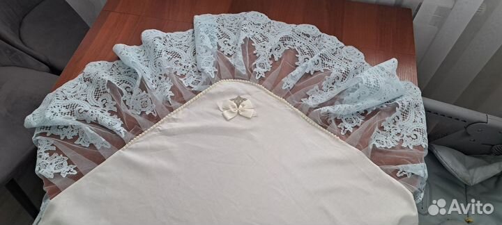 Пеленка уголок на выписку