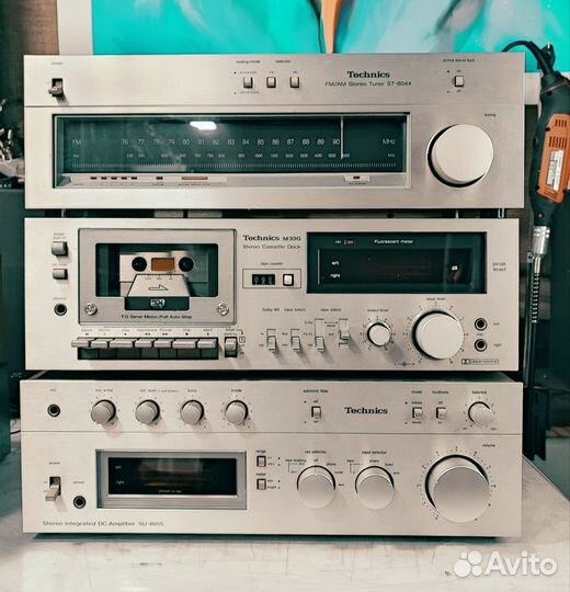 Комплект Technics ST8044,RSM33G,SU8055