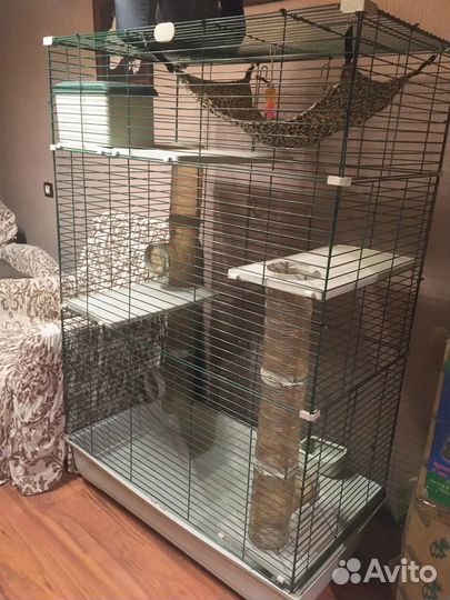Клетка для грызунов большая