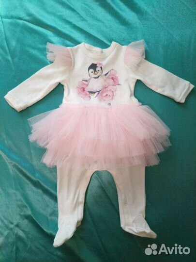 Боди для девочки 68