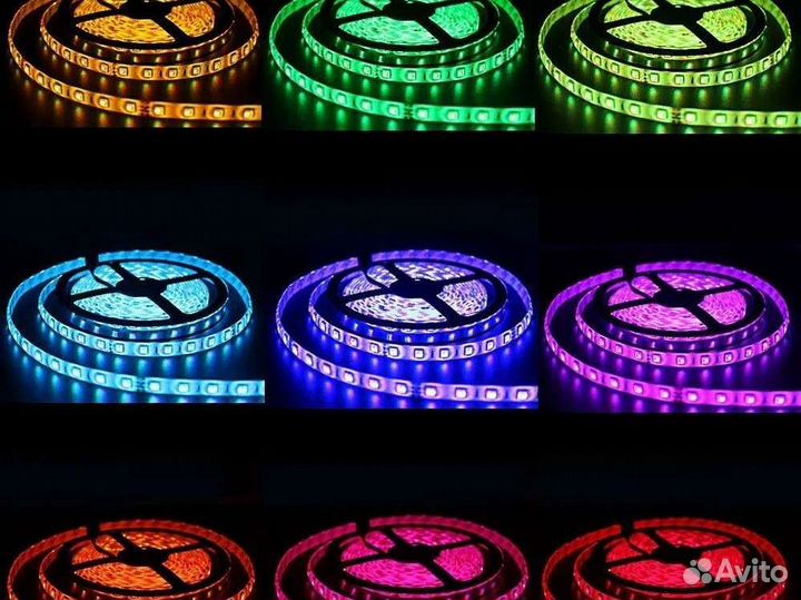 Светодиодная лента с пультом