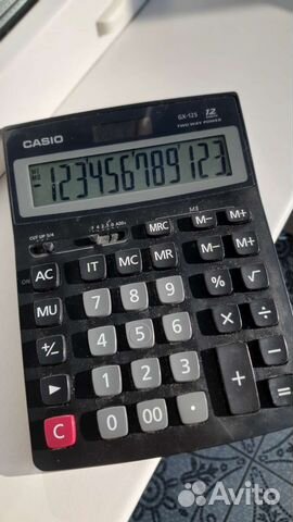 От солнца Casio GX-12S