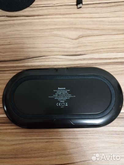 Беспроводная зарядная станция Baseus Simple 2in1