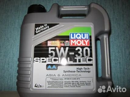 Масло LiquiMoly 7516 specialtec aa 5W30