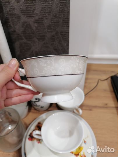 Набор столовой посуды кружки тарелки