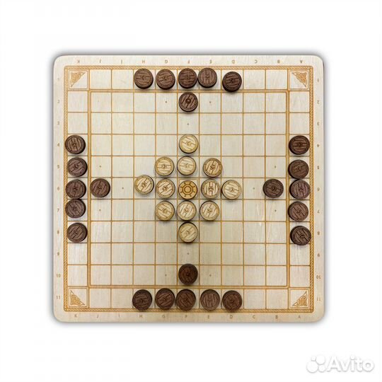 Хнефатафл (hnefatafl) /Таблут (Правила Копенгаген)
