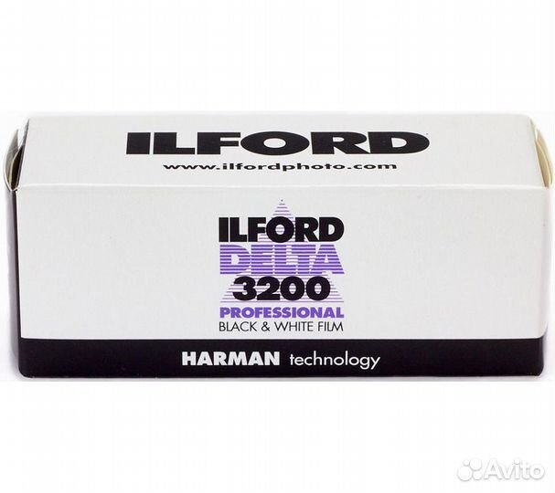 Фотопленка Ilford Delta 3200 120/12
