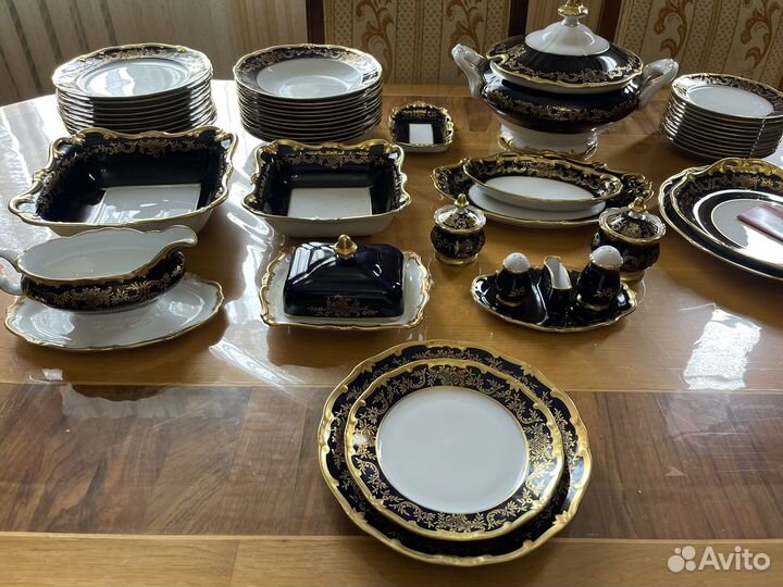 Чайно столовый сервиз на 12 персон Weimar Uvel