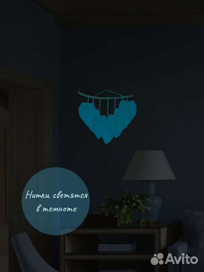 Настенное панно макраме. Стиль бохо