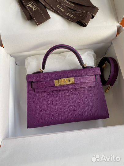 Сумка Hermes Kelly mini epsom