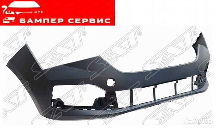 Бампер передний Skoda Rapid 2