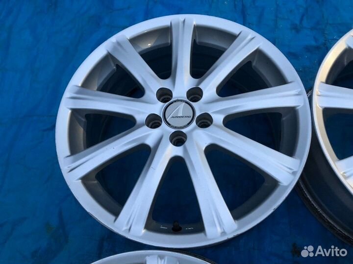 Стильные Диски Airberg R17 5x100 из Японии. Видео