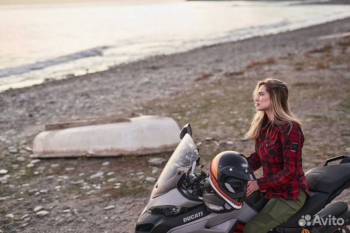 Моторубашка женская shima renegade 2.0 lady RED