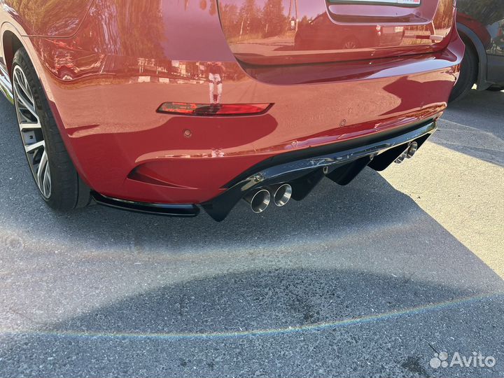 Задний бампер BMW X6M e71