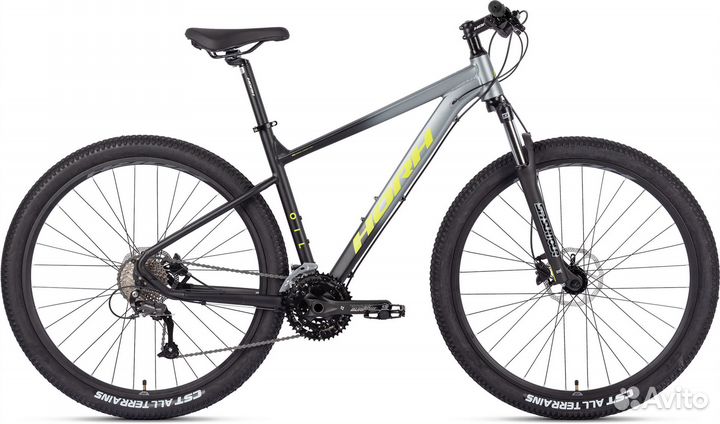 Велосипед horh OIL OHD-9.1 29 (2023) Grey-Black-Gr