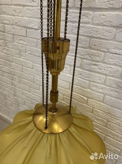 Люстра телескоп старинная раздвижная