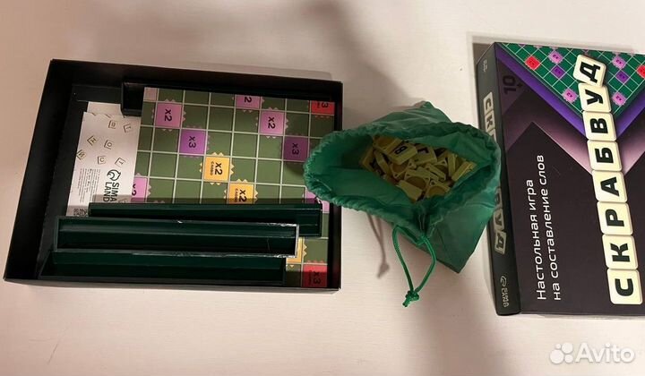 Настольная игра “Скрабвуд“