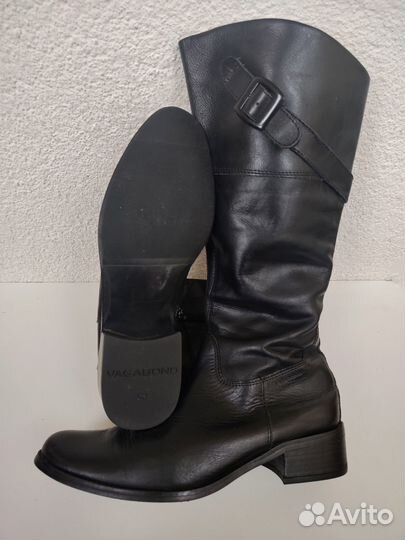 Vagabond (38-38.5) кожа сапоги