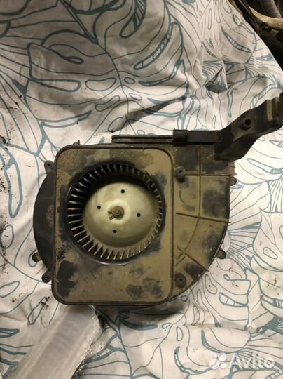 Вентилятор печки с корпусом матиз