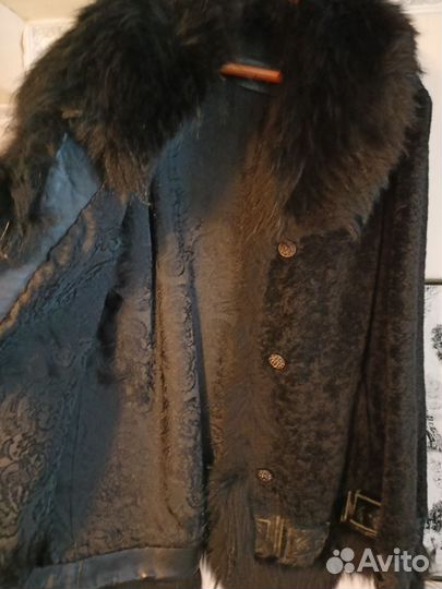 Полушубок натуральный авто-леди 48-52 размер