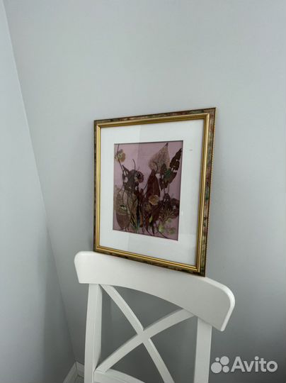 Картина «Гербарий на атласе»