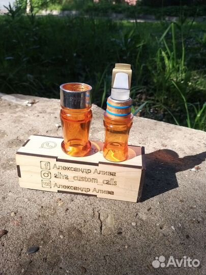 Манок акрил на белолобого гуся