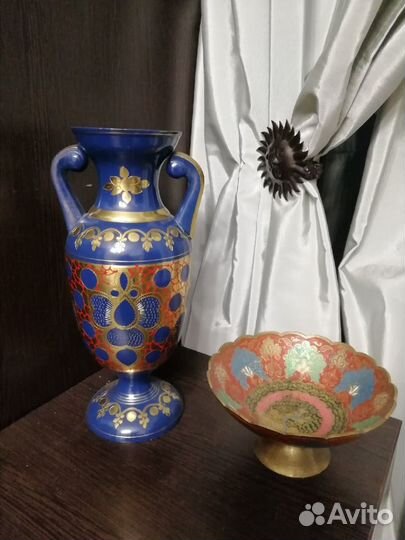 Подсвечники и вазы из Индии