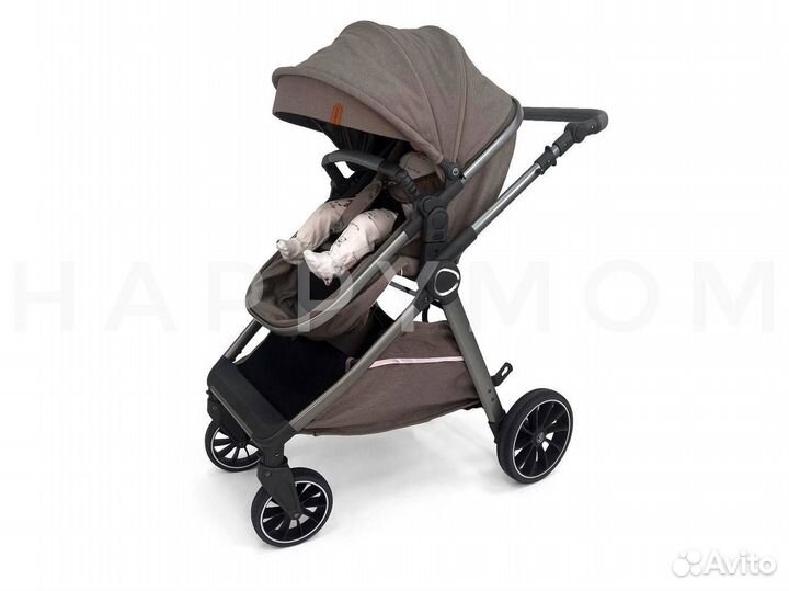 Коляска Luxmom V8 серый