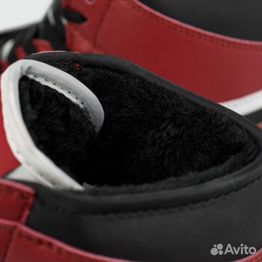 Nike Air Jordan 1 с мехом