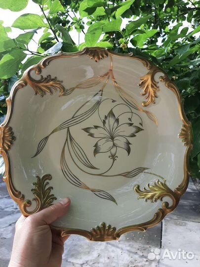 Блюдо фарфор германия