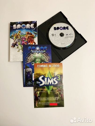 Spore Спора зарубежная лицензия DVD-box бокс