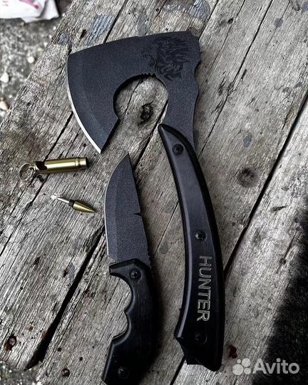 Подарочный набор шампура нож кизляр в чехле